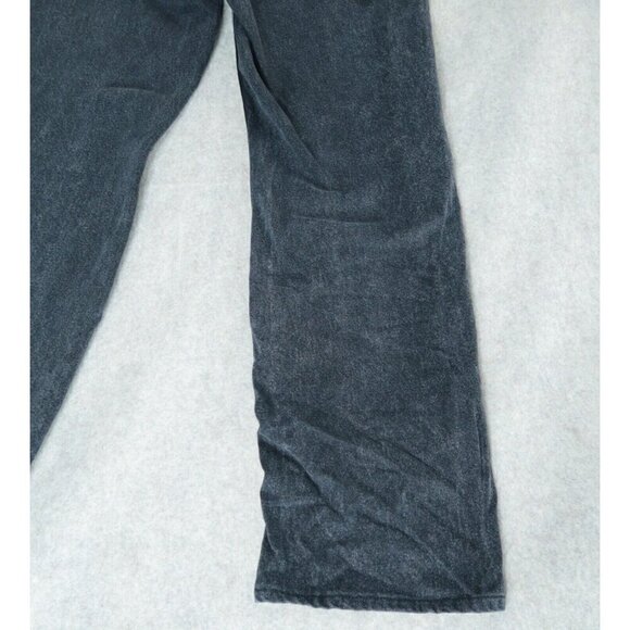 We The Free People Jeans Emmy Split Hem Bootcut High Rise Black Women's Size 28 - Picture 12 of 14